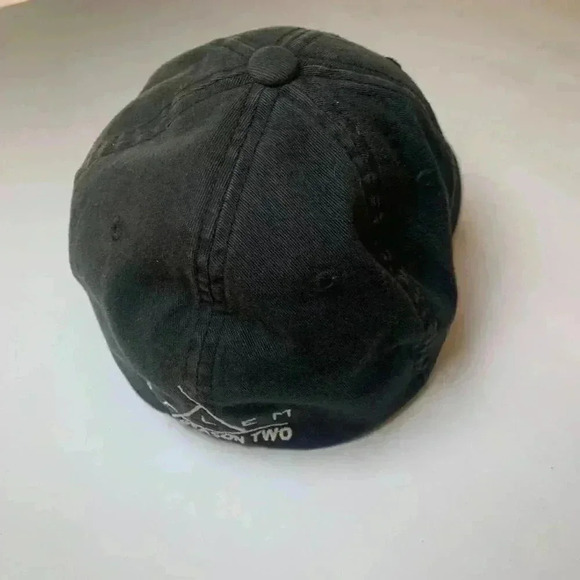 Flexfit JH Stunts Inc."Salem" Season Two Embroidered Black Baseball Cap - Picture 5 of 9